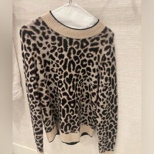 Leopard print Veronica Beard women’s sweater